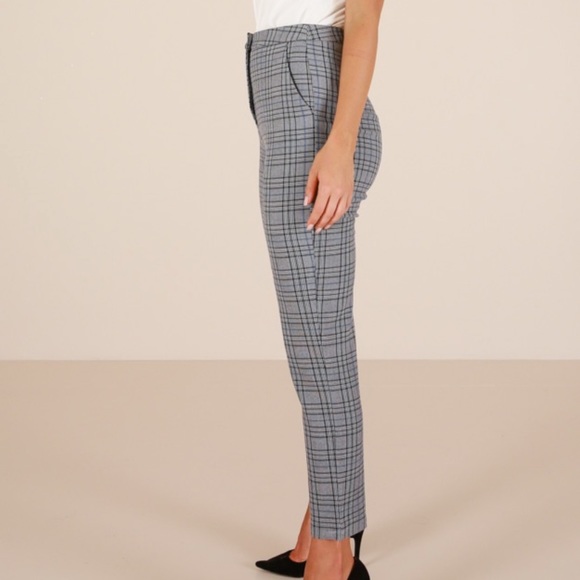 Checkered grey work pants - Picture 3 of 5